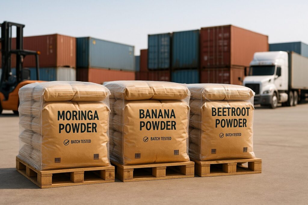 Indian Dried Fruit & Vegetable Powders